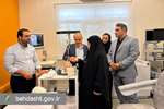 بازدید معاون آموزشی وزارت بهداشت از پژوهشکده فناوری‌ها و تجهیزات پیشرفته پزشکی دانشگاه علوم پزشکی تهران
