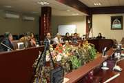 برگزاری جلسه بازنگری خدمات تشخیصی درمانی فاقد پوشش بیمه پایه(ستاره دار) مشمول یارانه سلامت در معاونت درمان دانشگاه