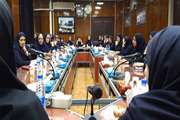 نشست دکتر ورعی، مدیر پرستاری دانشگاه علوم پزشکی تهران با سرپرستاران بیمارستان سینا 