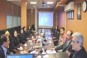 ملاقات دکتر حلب چی با اعضای کمیته دانشجویی دانشکده فناوری های نوین پزشکی