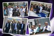 حضور رئیس سازمان برنامه‌ و بودجه کشور در مجتمع بیمارستانی امام خمینی (ره) 
