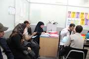 برپایی ایستگاه سلامت به مناسبت روز پرستار در بیمارستان شریعتی 