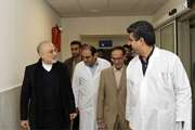 بازدید رییس سازمان انرژی اتمی ایران از بیمارستان مرکز طبی کودکان