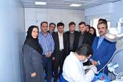 افتتاح کلینیک سیار دندانپزشکی شبکه بهداشت شهرستان ری