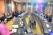 پنجمین جلسه کمیته مدیریت خطر، حوادث و بلایای مجتمع بیمارستانی امام خمینی (ره) برگزار شد