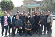 تیم تاسیسات مجتمع بیمارستانی امام خمینی (ره) برنده مسابقات طناب کشی شد