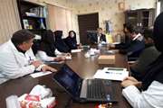 برگزاری جلسه تیم رهبری و مدیریت و کمیته پایش و سنجش کیفیت بیمارستان سینا