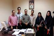 قدردانی از کارکنان امور مالی معاونت درمان به مناسبت هفته حسابدار
