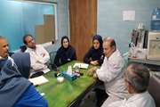 بازدید مدیریتی ایمنی بیمار در مرکز آموزشی درمانی ضیائیان
