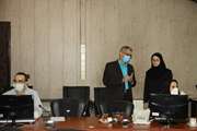 بازدید رئیس مرکز بهداشت جنوب تهران از پایگاه غربالگری کووید 19 در شهرداری منطقه 16 