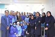 برگزاری جشن تولد دو تن از پرستاران مجتمع بیمارستانی امام خمینی(ره) در روزهای نفس گیر مبارزه با کرونا