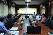 برگزاری جلسه آموزشی- توجیهی بازرسی بهداشت محیط و حرفه‌ای در گام دوم فاصله‌گذاری اجتماعی مقابله با کرونا در اسلامشهر