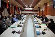 نشست هیئت رئیسه بیمارستان سینا با روسای بخش های این بیمارستان برگزار شد