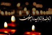 پیام تسلیت مدیر روابط عمومی دانشگاه به مناسبت درگذشت مادر گرامی دکتر طالب پور