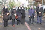 حضور مدیر تعالی بالینی و امور بیمارستان‌های معاونت درمان و مدیر امور پرستاری دانشگاه در دفتر پرستاری بیمارستان فارابی 