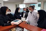 بازدید رئیس مرکز قلب تهران از واحدها و بخش های درمانی این مرکز به مناسبت روز پرستار