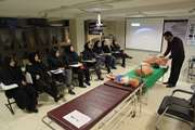 گزارش تصویری  کارگاه احیا قلبی و ریوی ویژه کارکنان دانشکده پیراپزشکی