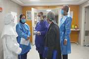 گزارش تصویری بازدید شبانه نمایندگان معاونت درمان دانشگاه از بیمارستان های یاس و سینا در راستای مقابله با کرونا ویروس
