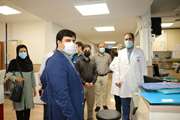 بازدید جمعی از مدیران و کارشناسان معاونت درمان دانشگاه از بیمارستان ضیاییان