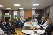 جلسه هیئت ‌رئیسه مجتمع بیمارستانی امام خمینی (ره) با حضور مدیر امور مالی دانشگاه برگزار شد