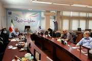 برگزاری جلسه ستاد بحران عملیات مقابله با کرونای درمان دانشگاه در معاونت درمان