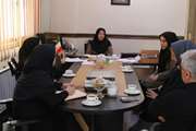 جلسه درون بخشی مدیریت پیشگیری و کنترل بیماری کووید _19 در شهرستان اسلامشهر