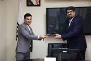 مراسم معارفه دکتر حبیبی رئیس جدید مرکز بهداشت و درمان با کارکنان این مرکز برگزار شد