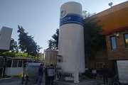 اختصاص مخزن تانک اکسیژن مایع ۲۰ تنی به دیگر مخازن تأمین اکسیژن بیمارستان ضیائیان 