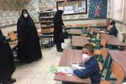 بازدید مشترک شبکه بهداشت و درمان اسلامشهر و آموزش‌وپرورش چهاردانگه از بازگشایی مدارس در چهاردانگه