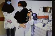 برگزاری جلسه آموزشی نحوه استفاده از دستگاه برونکوسکوپی اشتورز در مجتمع بیمارستانی امیراعلم