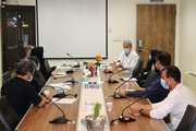 جلسه کمیته بهداشت محیط و بهداشت حرفه‌ای  بیمارستان ضیائیان برگزار شد