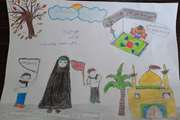 برگزاری مسابقه نقاشی به مناسبت هفته ملی کودک در شبکه بهداشت شهرستان ری
