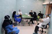 جلسه واک راند مدیریتی ایمنی بیمار از اتاق عمل بیمارستان ضیائیان برگزار شد