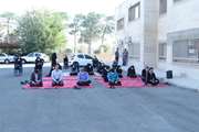 برگزاری مراسم پرفیض زیارت عاشورا به مناسبت دهه دوم ماه محرم در شبکه بهداشت و درمان اسلامشهر