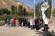 کوه پیمایی دانشجویان دختر دانشگاه با عنوان کاروان نشاط و سلامت برگزار شد