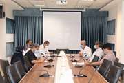 جلسه هیئت رئیسه بیمارستان ضیائیان برگزار شد