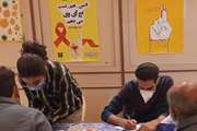 اجرای کمپین اطلاع‌رسانی و دسترسی سریع به تست تشخیصی اچ آی وی مرکز بهداشت جنوب تهران در مدد سرای خاوران