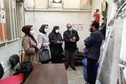بازدید کارشناسان مسئول مرکز بهداشت جنوب تهران از گرمخانه و مرکز پرتو منطقه 17 تهران