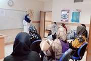 برگزاری کلاس آموزشی تغذیه مناسب در بیماری کرونا در مرکز بهداشت میثم