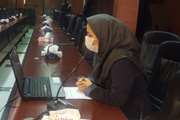 برگزاری جلسه آموزشی تغذیه در پیشگیری از کرونا به مناسبت هفته بسیج تغذیه در مرکز بهداشت جنوب تهران