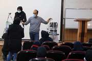 برگزاری کلاس عملی آموزش کار با دستگاه ونتیلاتور در مجتمع بیمارستانی امام خمینی (ره)