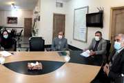 برگزاری نشست صمیمانه مدیریت شبکه بهداشت و درمان با رئیس اتحادیه خواربار و لبنیات‌فروشان شهرستان اسلامشهر