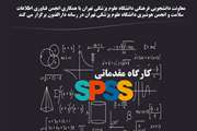 کارگاه آنلاین مقدماتی پایگاه داده SPSS برگزار می شود