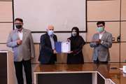 مراسم تکریم و معارفه مدیر دفتر توسعه آموزش دانشکده توانبخشی برگزار شد