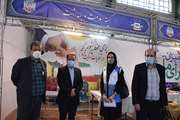 نظارت کارشناسان بهداشت محیط و حرفه ای شبکه بهداشت و درمان شهرستان ری بر اجرای شیوه نامه های بهداشتی در انتخابات 28 خرداد