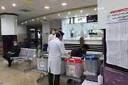 بیماران و کارکنان بیمارستان فارابی آرای خود را در صندوق های سیار ریختند