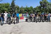 تور دوچرخه سواری دانشجویان پسر دانشگاه علوم پزشکی تهران برگزار شد