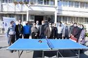 برگزاری مسابقات دارت و تنیس روی میز در شبکه بهداشت و درمان شهرستان ری 