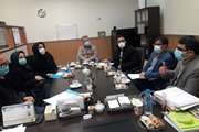 برگزاری جلسه هماهنگی برای اشتغال بیماران تحت درمان برنامه سامان منطقه تحت پوش مرکز بهداشت جنوب تهران