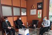 قدردانی فرمانده بسیج شرکت حمل‌ونقل ریلی رجا از رئیس مرکز بهداشت جنوب تهران